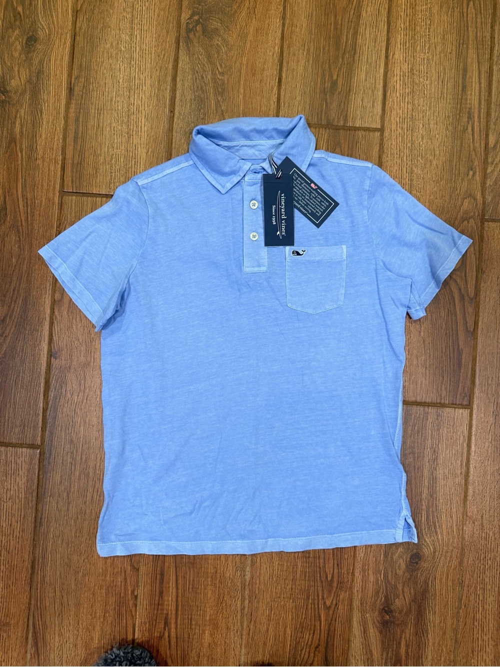 Vineyard Vines Light Blue Kids Polo Shirt / boys medium